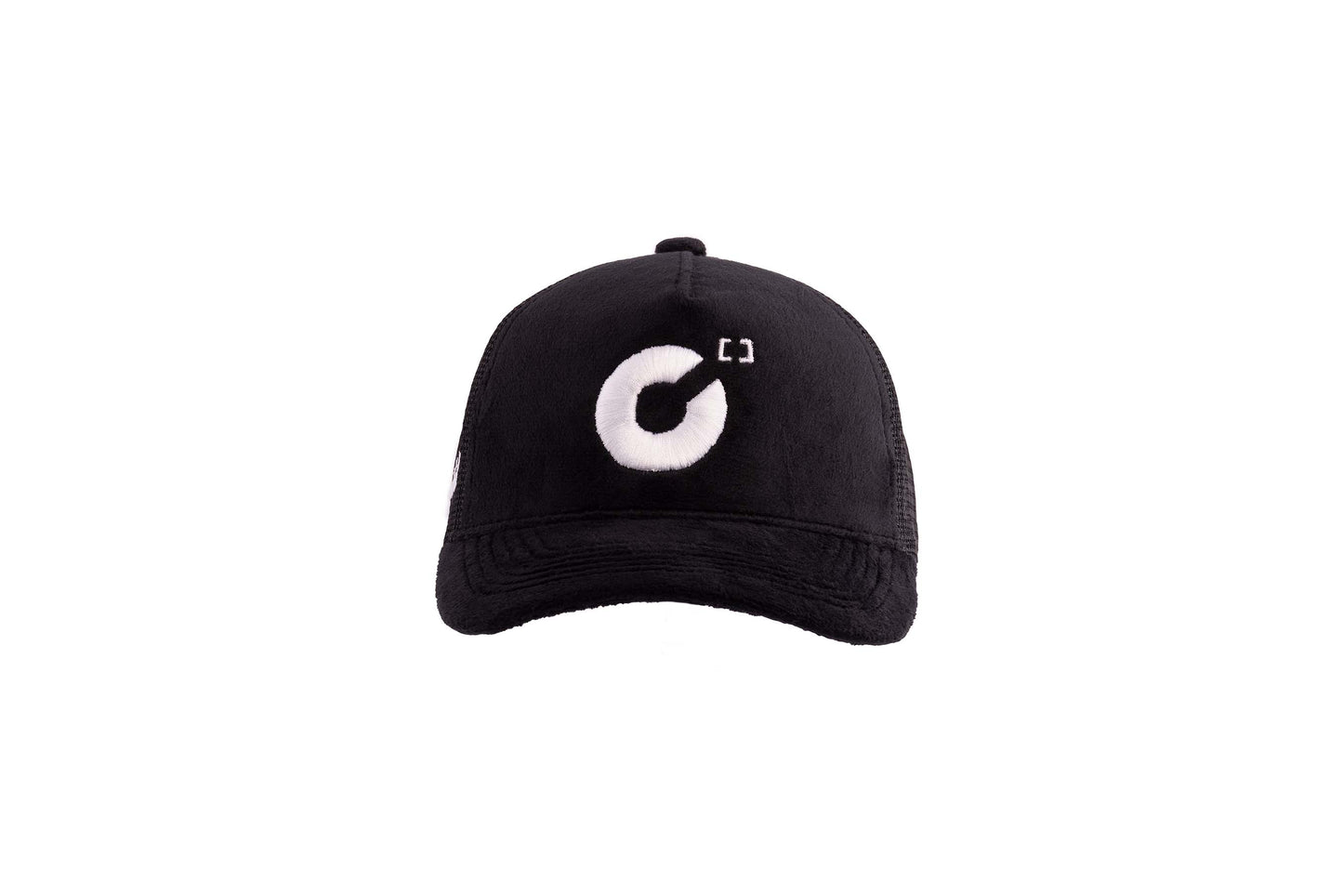 CREATED Black/White Velvet Trucker